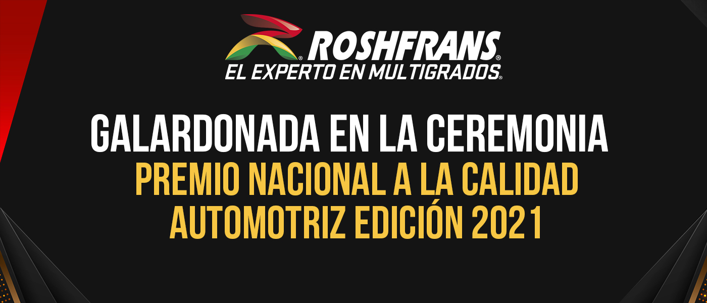 PREMIO NACIONAL A LA CALIDAD AUTOMOTRIZ 2021