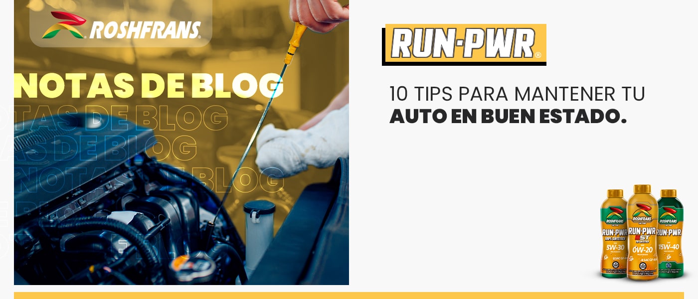 10 TIPS PARA MANTENER TU AUTO EN BUEN ESTADO