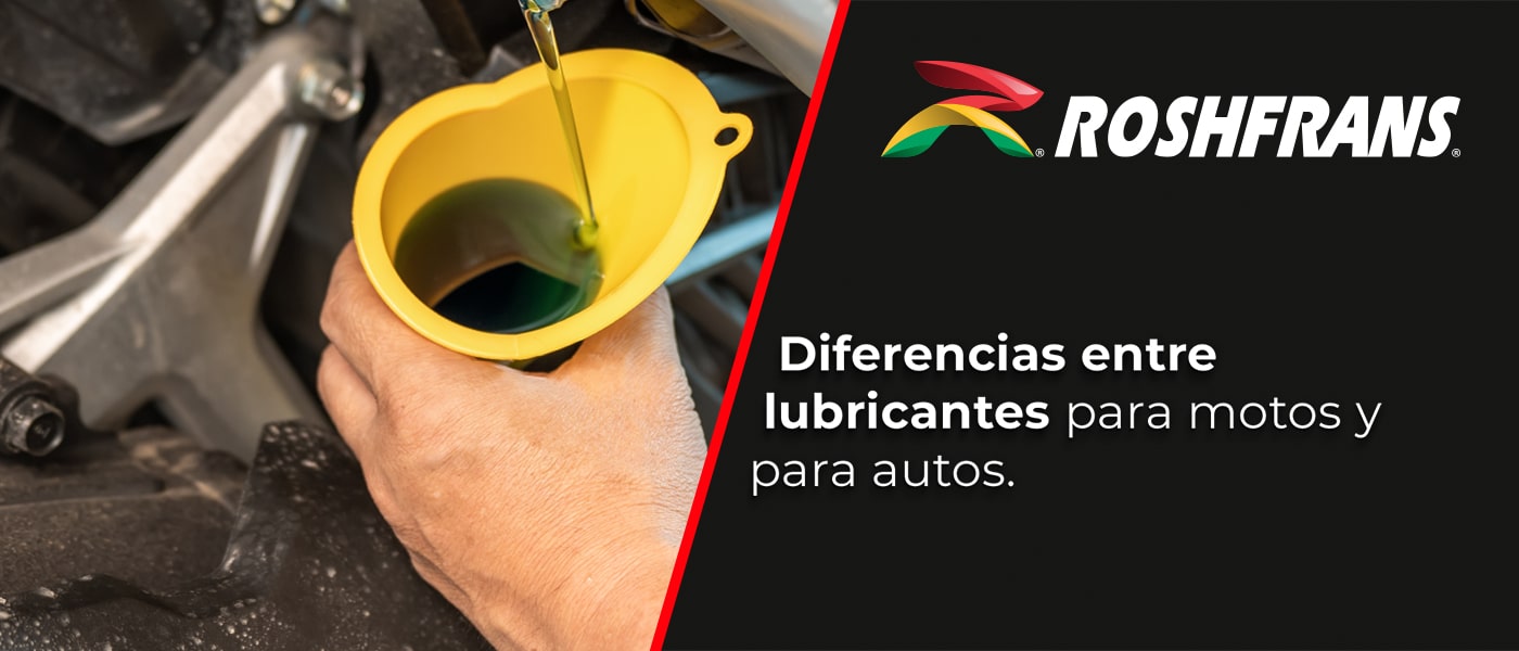 DIFERENCIAS ENTRE LUBRICANTES PARA MOTOS Y PARA AUTOS