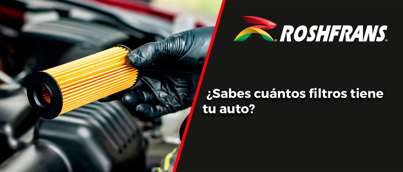 ¿SABES CUÁNTOS FILTROS TIENE TU AUTO?